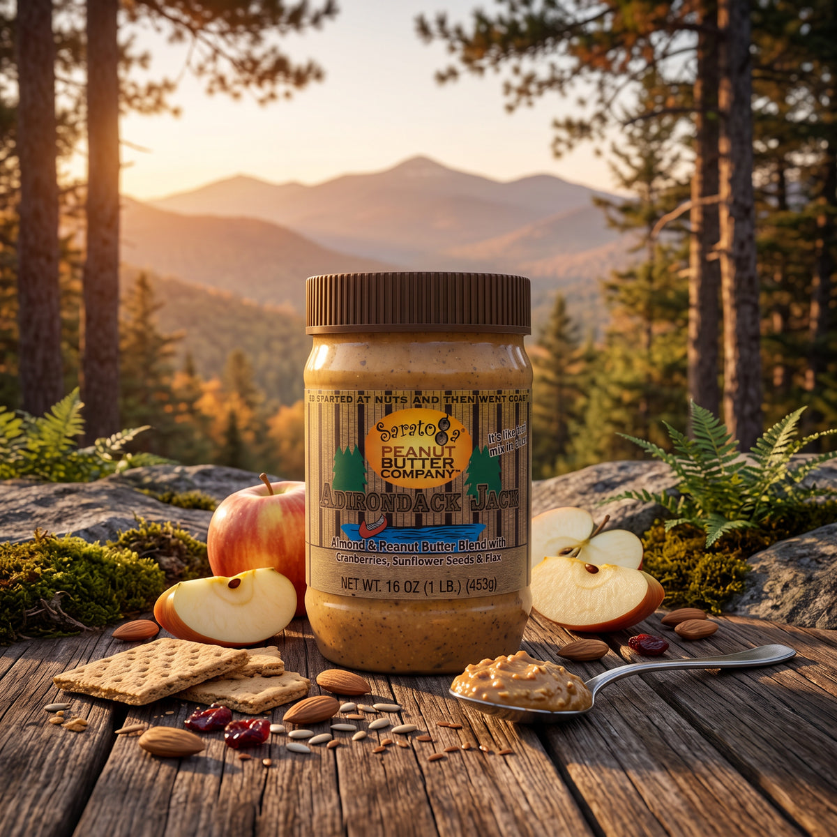Adirondack™ Jack – Trail Mix Almond & Peanut Butter Blend with Cranberries