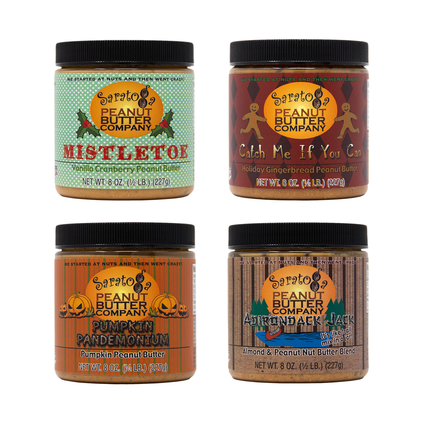 Holiday Peanut Butter Gift Pack Saratoga Peanut Butter Company