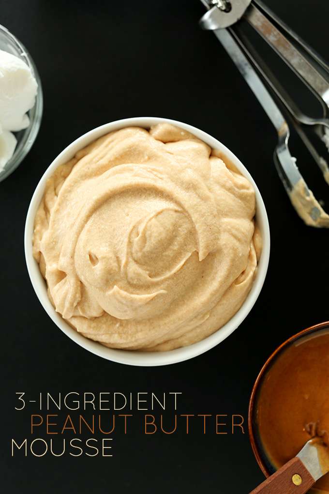 Vegan Peanut Butter Mousse