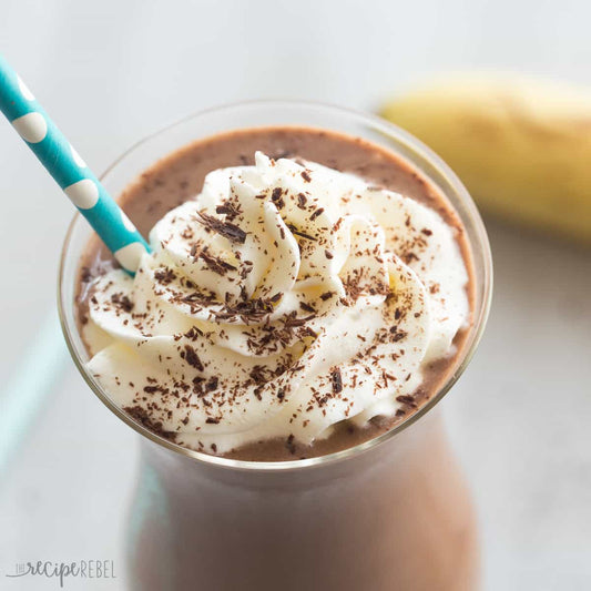 Chunky Monkey Chocolate Peanut Butter Smoothie