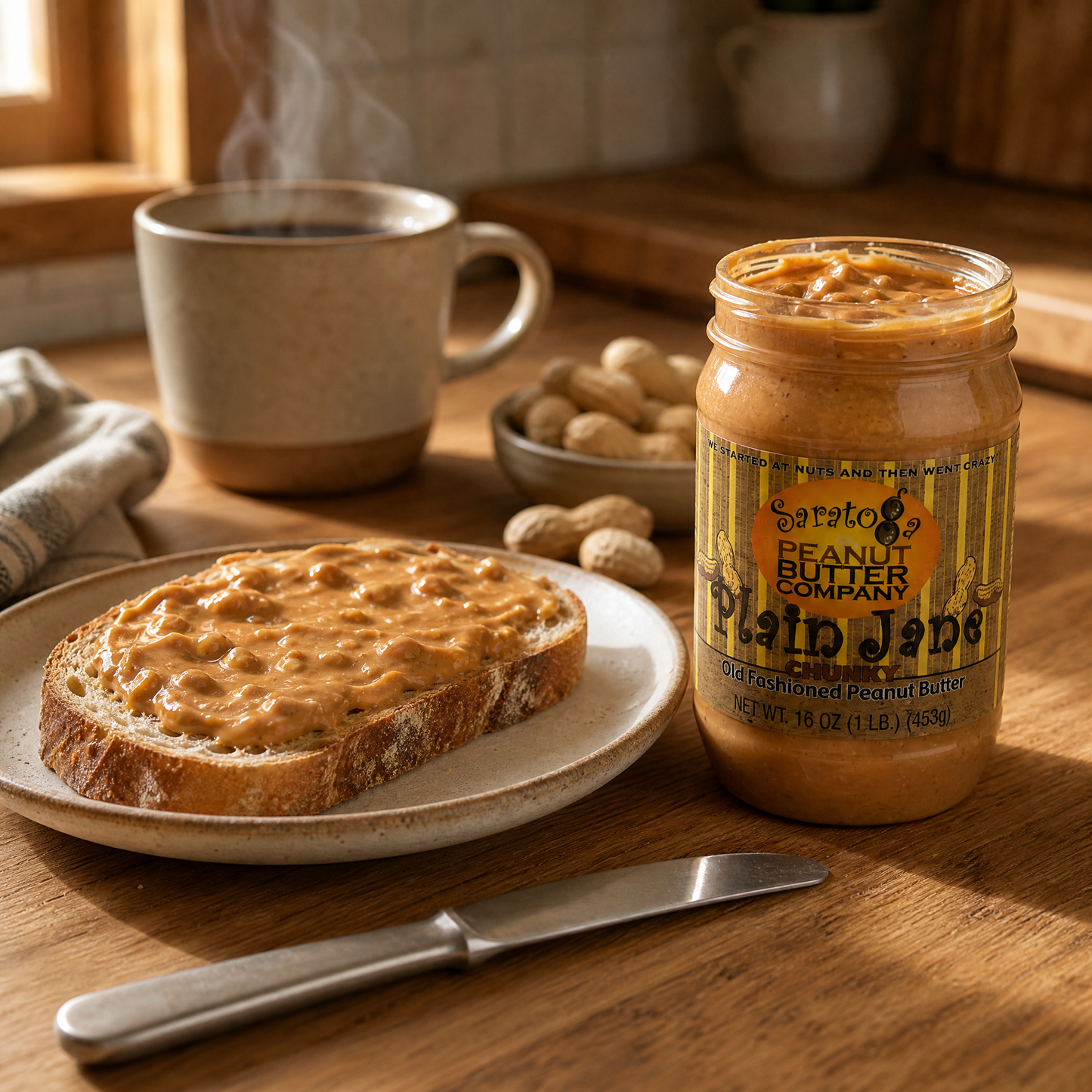 Plain Jane - Chunky Peanut Butter