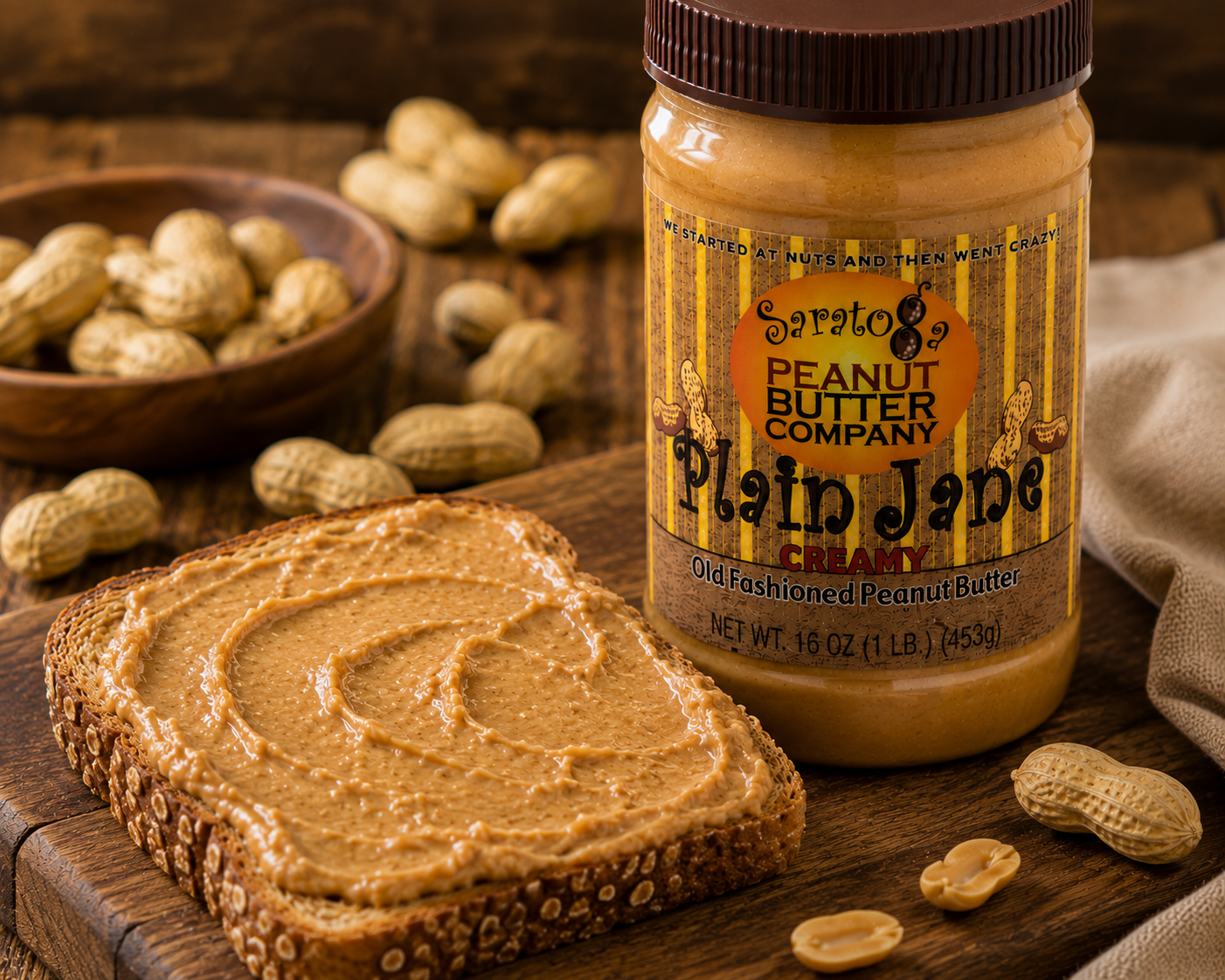 Plain Jane - Creamy Peanut Butter