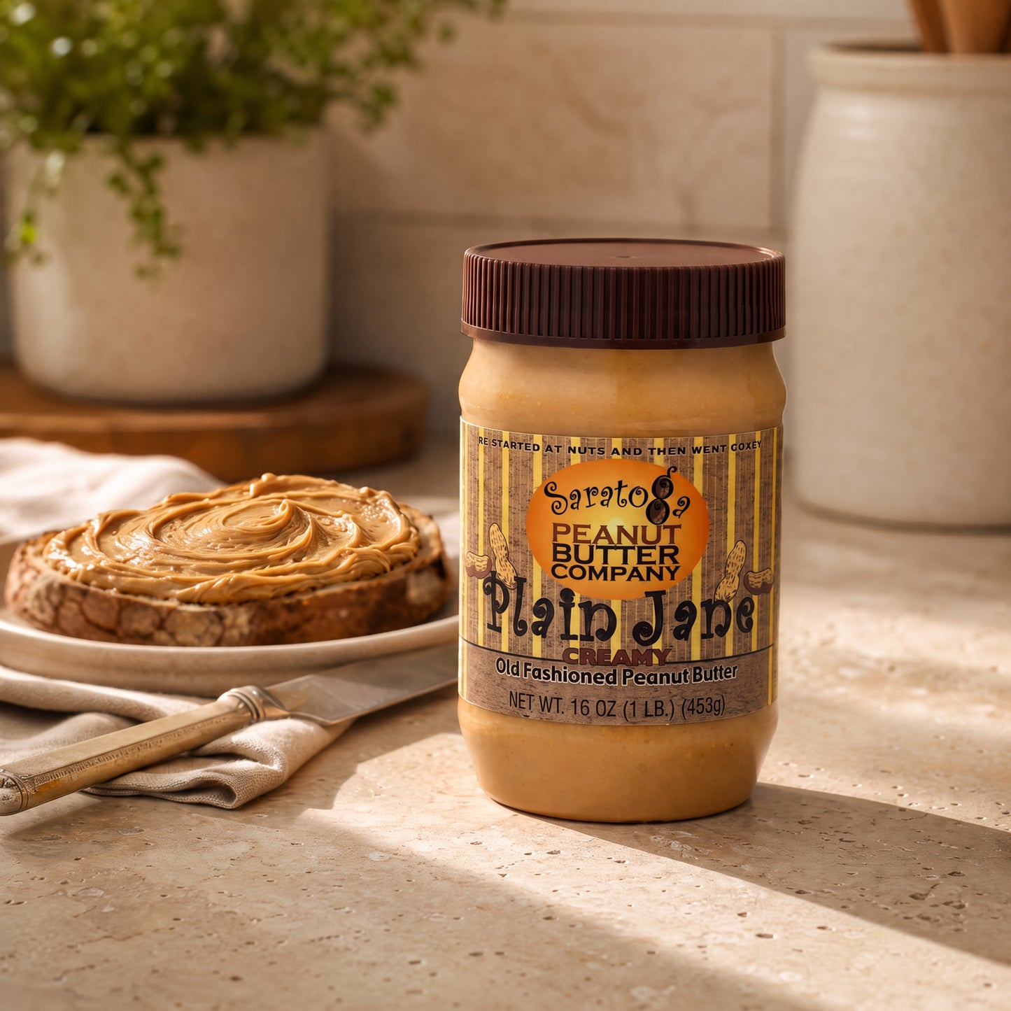 Plain Jane - Creamy Peanut Butter