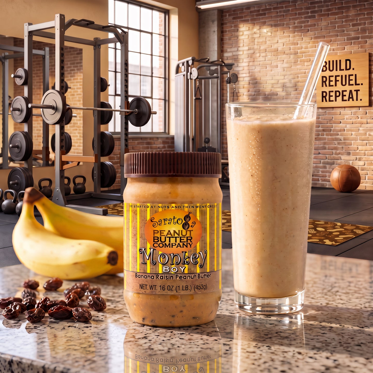 Monkey Boy - Banana Raisin Peanut Butter