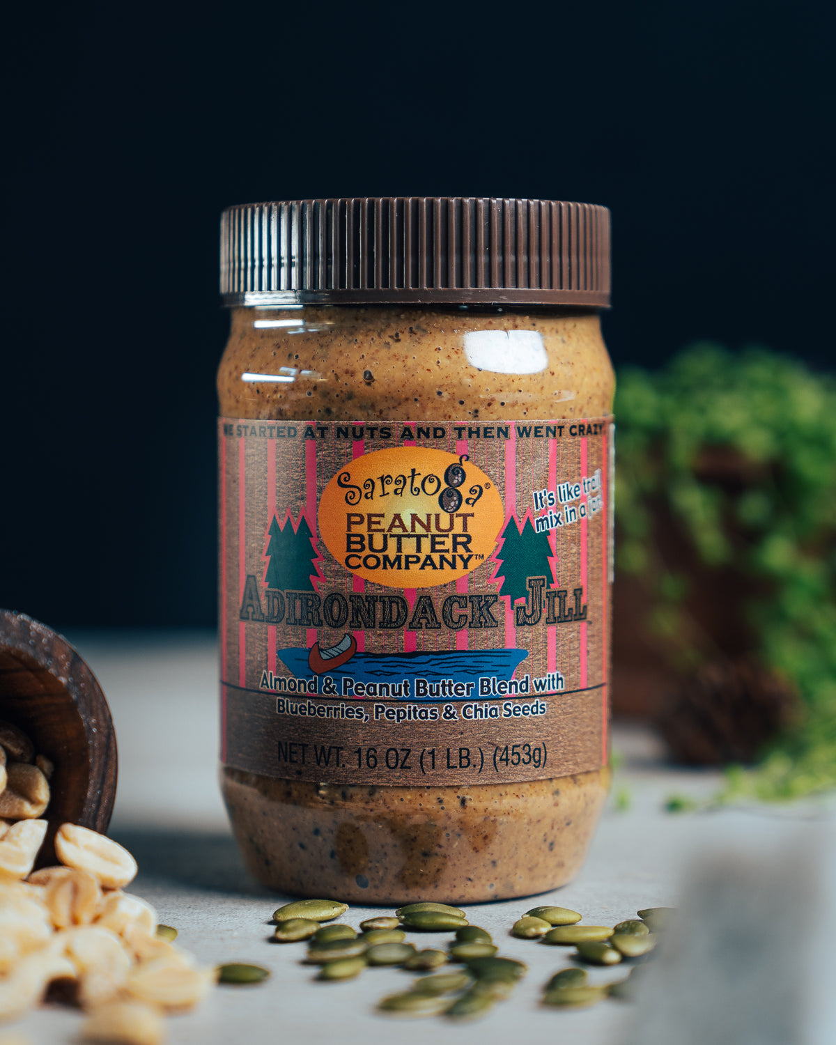 Adirondack™ Jill – Trail Mix Almond & Peanut Butter Blend with Blueberries
